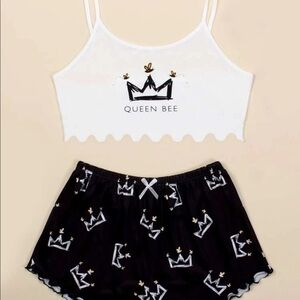 Queen Bee pajama night sleep set size XL